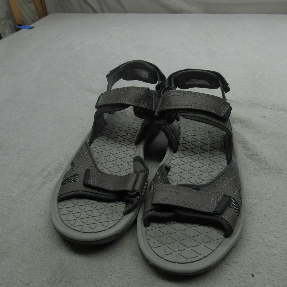 Eddie Bauer Mens 13 Nick Sandals Black Adjustable Straps Casual Outdoor Hiking‎